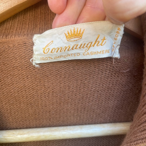 Vintage Connaught Cashmere Cardigan Sweater - Picture 7 of 15